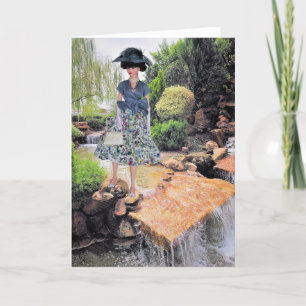 Cartão De Festividades Montagem de Foto Original #10c