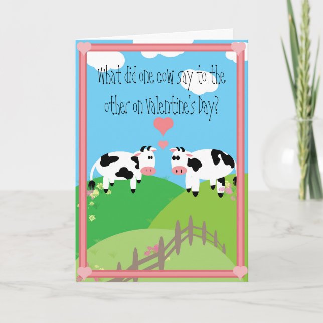 Cartão De Festividades Moo. (Frente)