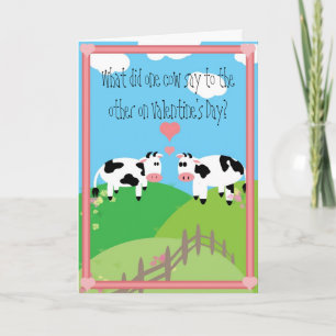 Cartão De Festividades Moo.