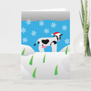 Cartão De Festividades Moo-ey Natal