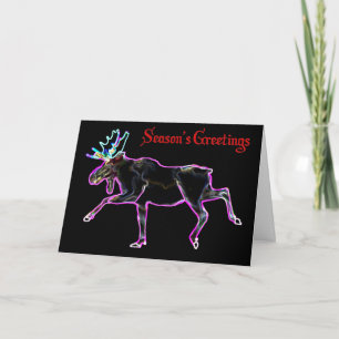 Cartão De Festividades Moose Elétrica