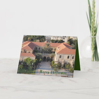 Cartão De Festividades Mosteiro de Rambam Carmelito