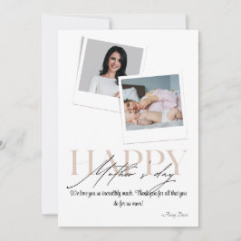 Cartão De Festividades Mostre que Você Cuida da Mamãe: Dia das Mães com F