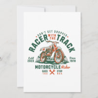 Motorcycle Rider - Racer Com A Via