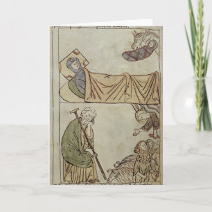 Cartão De Festividades Ms 108 fol.168 The Nativity, from a Bible