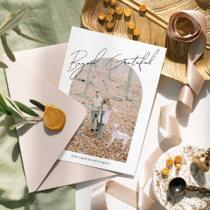 Cartão De Festividades Muito além do Grateful Arch de Fotografias Moderno