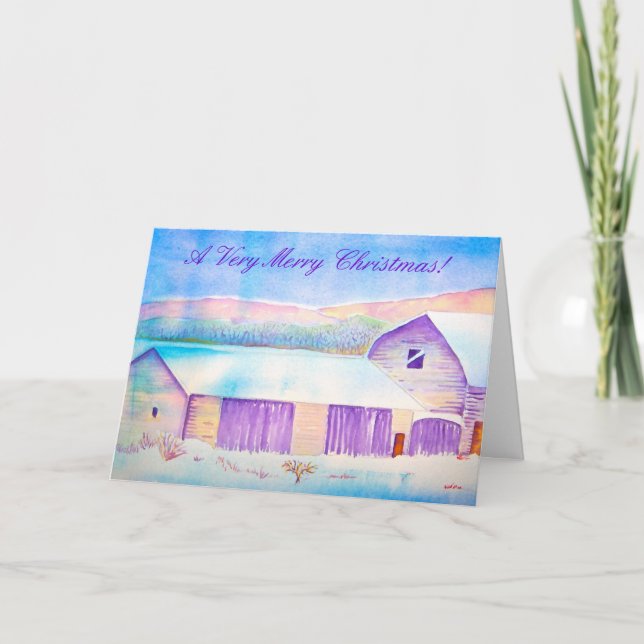 Cartão De Festividades Muito Feliz Natal! (Frente)