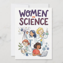 Mulheres na Ciência – Ilustração Inspiradora de ST