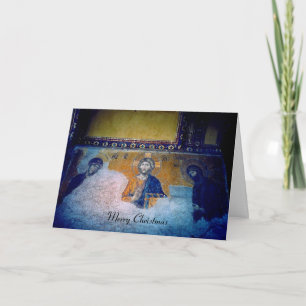 Cartão De Festividades mural de natal