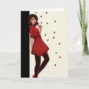 Cartão De Festividades 'My Valentine' card