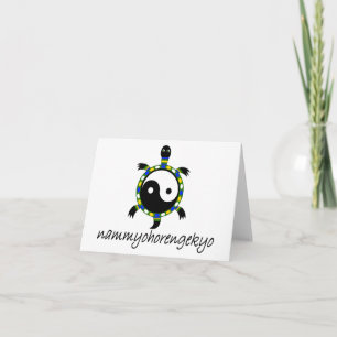 CARTÃO DE FESTIVIDADES NAM MYOHO RENGE KYO...