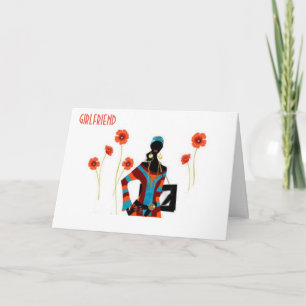 CARTÃO DE FESTIVIDADES **NAMORADA** MERRY NATMAS/FELIZ ANO NOVO VERDADEIR