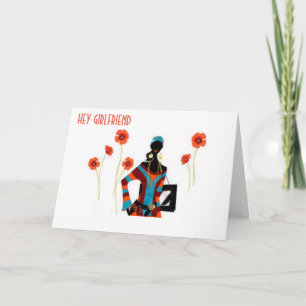 CARTÃO DE FESTIVIDADES **NAMORADA** MERRY NATMAS/FELIZ ANO NOVO VERDADEIR