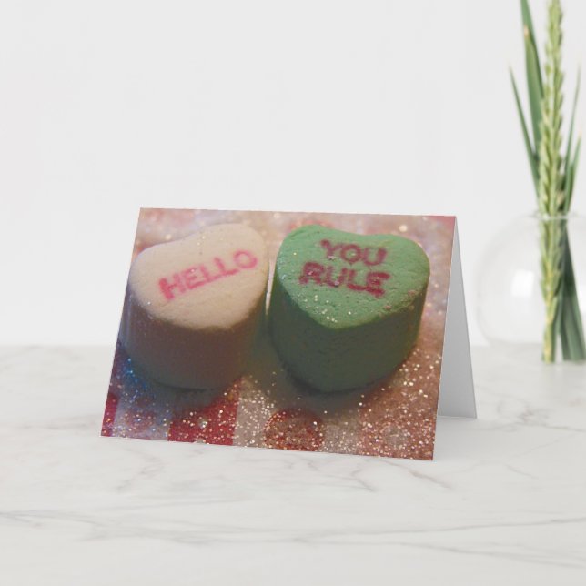 Cartão De Festividades Namorados (Frente)