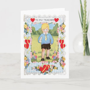 Cartão De Festividades Namorados antigo