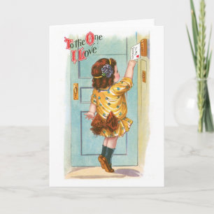 Cartão De Festividades Namorados antigo