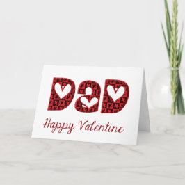 Cartão De Festividades Namorados bonitos da tipografia do Cupido do pai