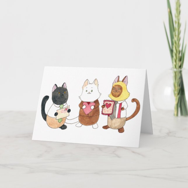 Cartão De Festividades NAMORADOS da tripulação da BCN (Frente)