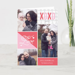 Cartão De Festividades Namorados de Fotografia de Amor e Abraço