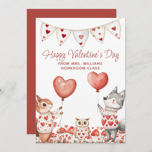Cartão De Festividades Namorados De Professores Para Classe