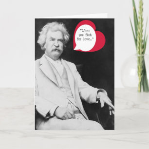 Cartão De Festividades Namorados de Twain