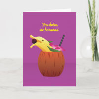 Namorados do cocktail: Você conduz-me bananas