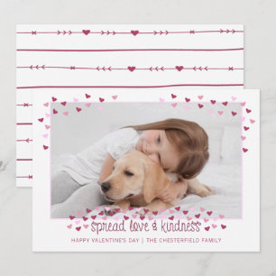 Cartão De Festividades Namorados ESPALHAM AMOR E ADVERTÊNCIA Foto