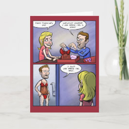 Cartão De Festividades Namorados lingerie