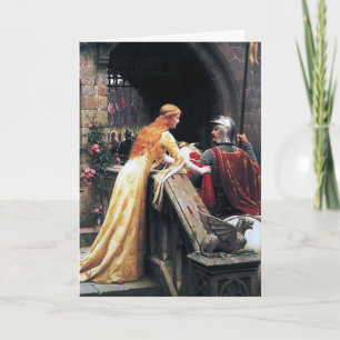 Cartão De Festividades Namorados medieval