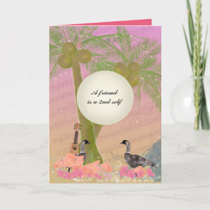 Cartão De Festividades Namorados para uma amigo-Amizade, amigos sempre