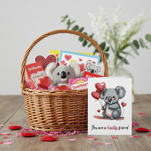 Cartão De Festividades Namorados personalizado Baby koala