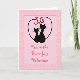 Cartão De Festividades Namorados Purrfect