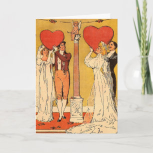 Cartão De Festividades Namorados Vintage - Personalizados