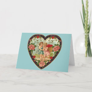 Cartão De Festividades Namorados Vitoriano Do Meu Amor II