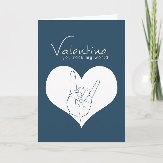 Cartão De Festividades Namorados Você Agita Meu Mundo (Frente)