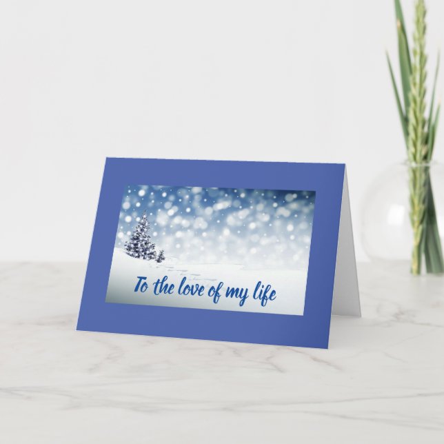 CARTÃO DE FESTIVIDADES *NÃO CONSIGO PENSAR EM NINGUÉM COM QUEM EU PREFERE (Frente)