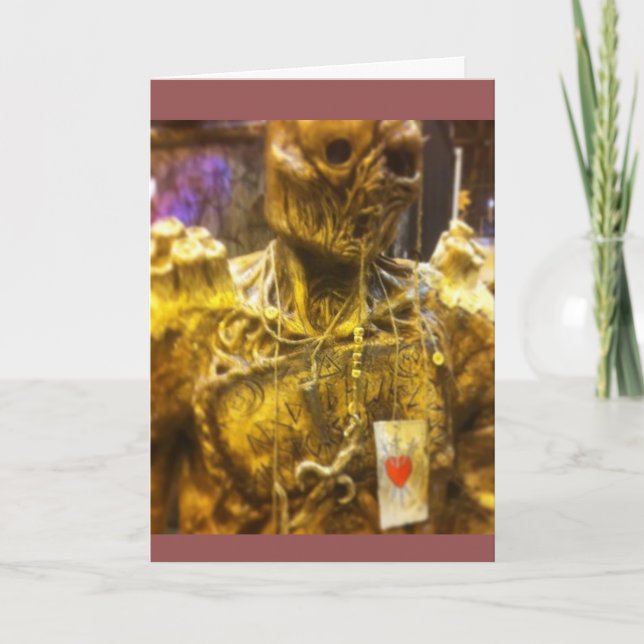 Cartão De Festividades não é. .it assustador é dia dos namorados (Frente)