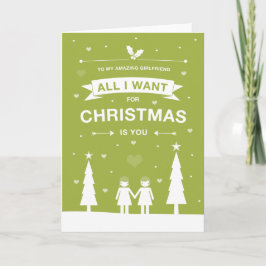 Cartão De Festividades Não Hetero Design Incrível Namorada