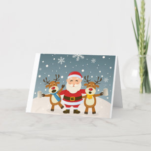 CARTÃO DE FESTIVIDADES NÃO POSSO ESPERAR POR "CELEBRAR" O NATAL COM "VOCÊ