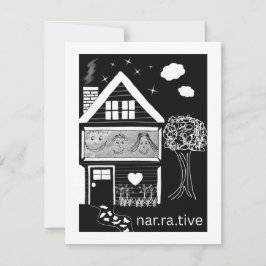 Cartão De Festividades Narrativa