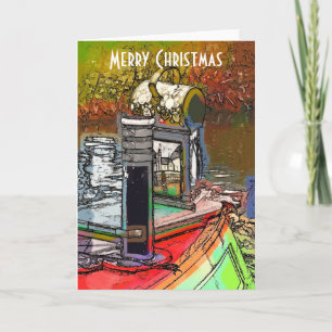 CARTÃO DE FESTIVIDADES NARROWBOATS