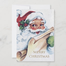 Cartão De Festividades Natais vintages