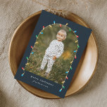 Cartão De Festividades Natais vintages acende o arco de fotos<br><div class="desc">Feliz Natal Natais vintages Elegantes Ilumina Cartões de natal de Arca Fotográfica. Clique no botão editar para personalizar este design com sua foto e texto.</div>