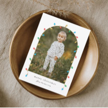 Natais vintages acende o arco de fotos