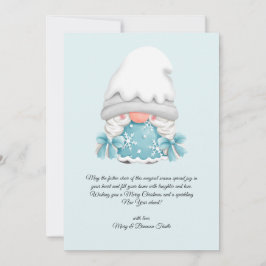 Cartão De Festividades Natais vintages de Aquarela