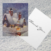 Natais vintages Obrigado