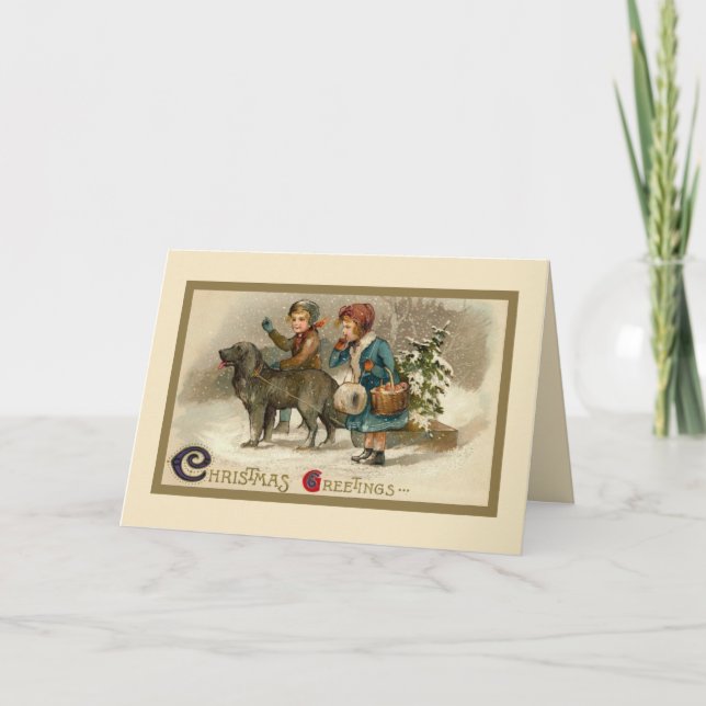 Cartão De Festividades Natal (Frente)