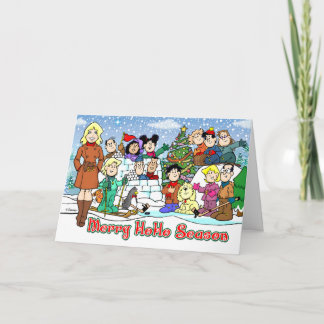 Cartão De Festividades Natal