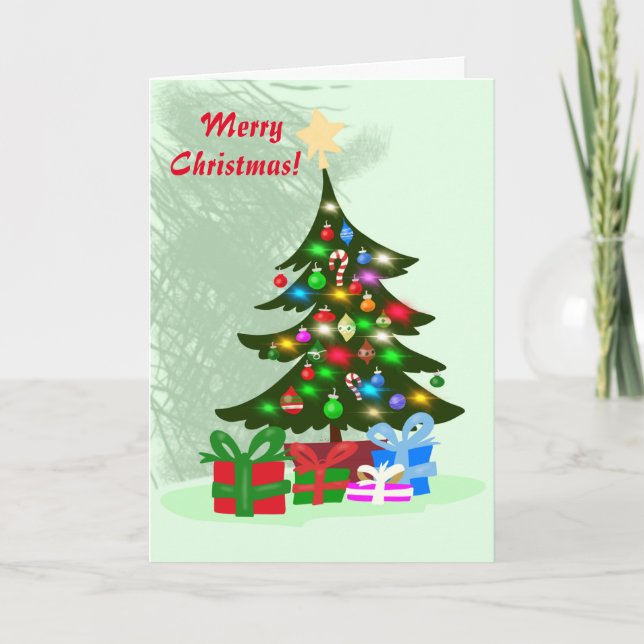 Cartão De Festividades Natal (Frente)