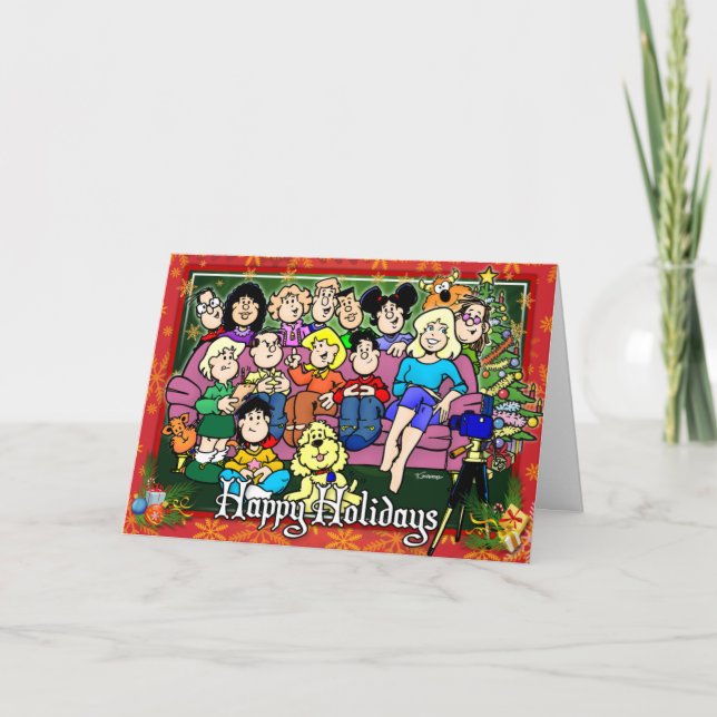 Cartão De Festividades Natal (Frente)